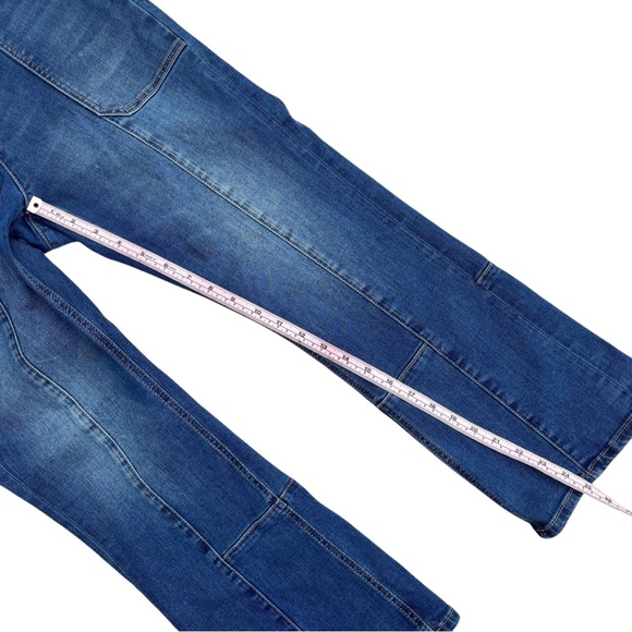 Anthropologie Pilcro And The Letterpress Jeans High Rise Crop Flare 30 - Picture 14 of 16